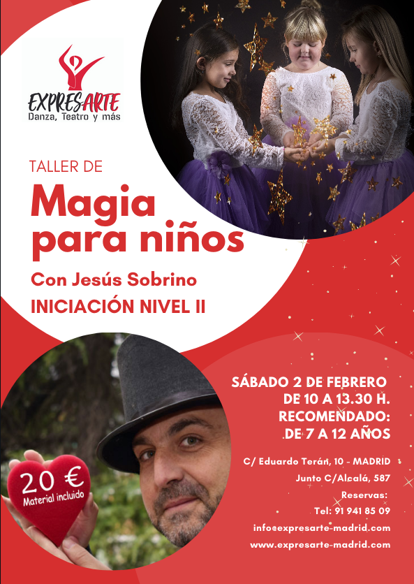 clases de magia para niños