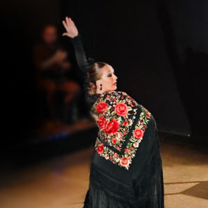 flamenco bata de cola